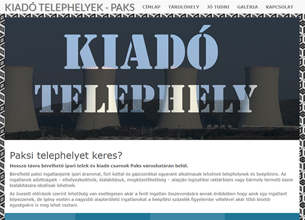 Paksi kiadó telephelyek